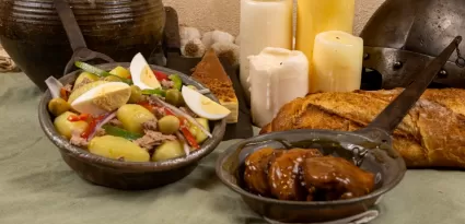 Menú en La Cantina de Breda