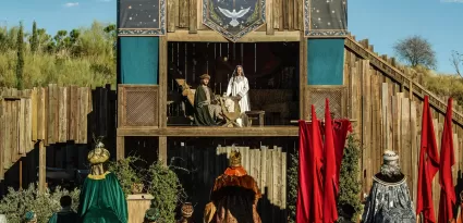 Escena del espectáculo La Alegría de la Navidad de Puy du Fou España