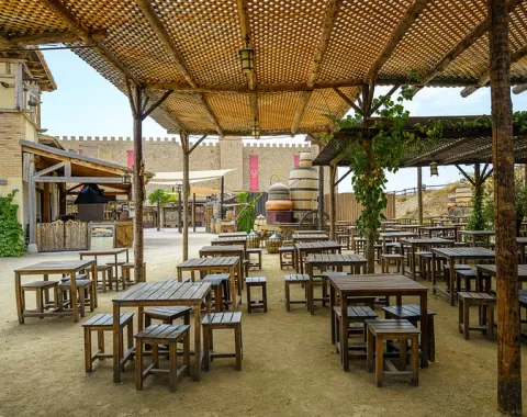 La Terraza del Tuerto del Miguel en Puy du Fou España