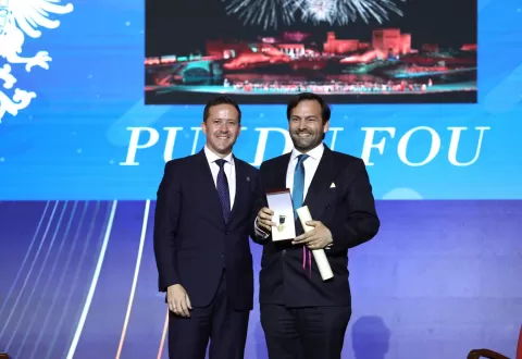 Medalla de Oro Toledo Puy du Fou España Medalla de Oro Toledo Puy du Fou España