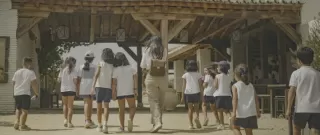 Grupo escolar visitando Puy du Fou España