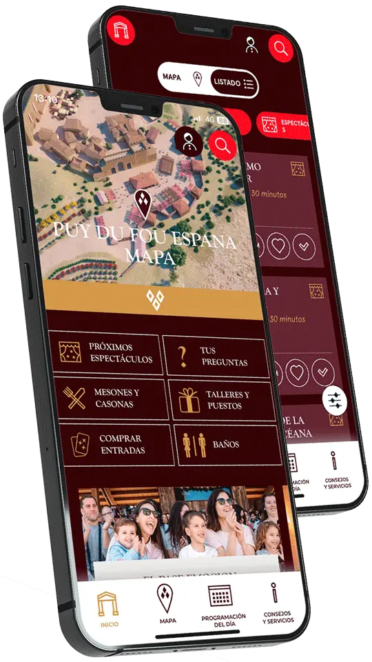 Téléchargez l’application Puy du Fou